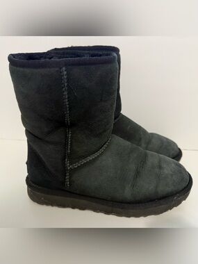 UGG Short Suede Boots - Size 7